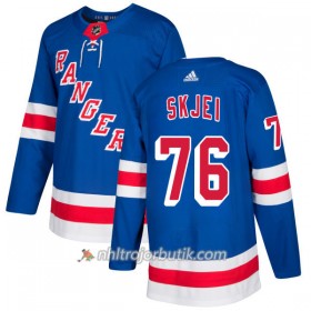 Män Ishockey New York Rangers Tröja Brady Skjei 76 Adidas 2017-2018 Royal Authentic